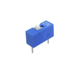 Lote 5 X Dip Switch Azul Vertical 1pin 2x1 Pitch 2.54mm Itytarg