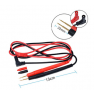 Test Leads Punta Tester Multimetro Conector 13mm Con Capuchon Cable 90cm Itytarg