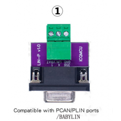 Interface Adaptador Lin-p Db9 Pcan / Plin Port Itytarg