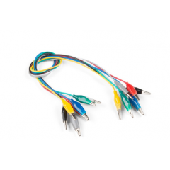 Kit 7 Cables Pinza Clip Cocodrilo 40cm Itytarg