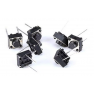 Lote 10 X Tact Switch 2pin 6x6x5mm Patas 4mm Itytarg