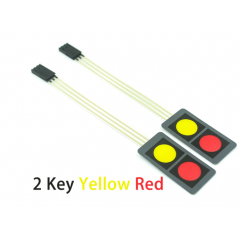 Switch Rojo Amarillo 2x4cm Teclado Membrana 8cm Cable Itytarg