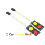 Switch Rojo Amarillo 2x4cm Teclado Membrana 8cm Cable Itytarg