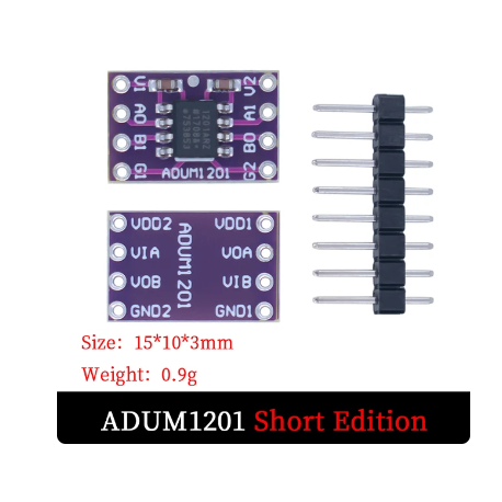 Adum-1201 Cjmcu1201 Adum1201arz Acoplamiento Magnetico Uart Serie Tx Rx Version Short Itytarg