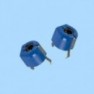 Lote 5x Trimmer Azul Capacitor Variable 2.4pf A 5pf Itytarg