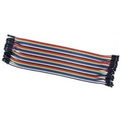 40 Cables Hembra Hembra 10cm Premium Dupont Arduino Itytarg