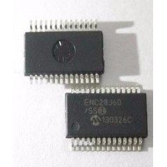Controlador Microchip Ethernet Enc28j60-i/ss Ssop28  Itytarg
