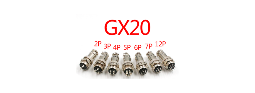 Conectores Gx20